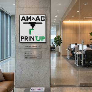 Placas 3D Personalizadas com Logotipo