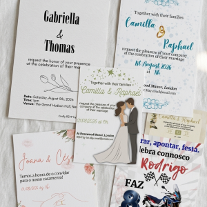 Invitation Printing With Your Design